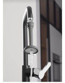 Ayarlanabilir Şelale Musluk Ucu - Antrasit