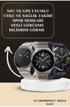 Aynalı Bluetooth Kulaklık Yeni Nesil Akıllı Saat Titreşimli Nabız Ölçer Spor Modları