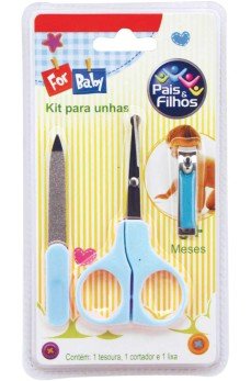 Bebek Tırnak Bakım Seti - Mavi