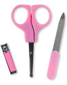 Baby Bebek Tırnak Bakım Seti - Pembe