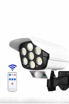 Bahçe Aydınlatması Hareket Sensörlü Led Aydınlatma Kamera Görünümlü