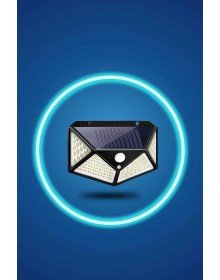 Bahçe Lambası Bahçe Aydınlatma Sensörlü Suya Dayanıklı 100 Led