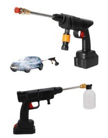 Bahçe Sulama Tabancası Makinesi Yüksek Basınçlı Akülü Yıkama Makinesi