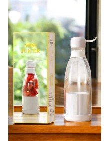 Bardak Blender Smoothie Meyve Sıkacağı Şarjlı Cam Taşınabilir