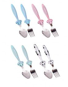 Bebek Çatal Kaşık Seti - 18 cm