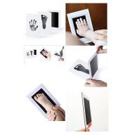 Bebek El Ayak Izi Fotoğraf Çerçevesi El Ayak İzi Kalıbı Seti Bebek El Ayak Izi Fotoğraf Çerçevesi El Ayak İzi Kalıbı Seti