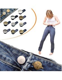 Beden Büyülten- Küçülten Düğme Seti 10 Adet Yedek Kot Düğme Seti