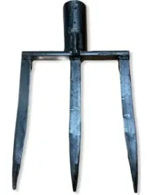 Bel 3 Dişli Toprak Beli - Paslanmaz Çelik