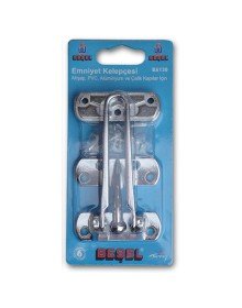 Başel Kapı Emniyet Kelepçesi Krom