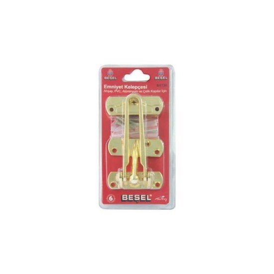 Başel Kapı Emniyet Kelepçesi Sarı