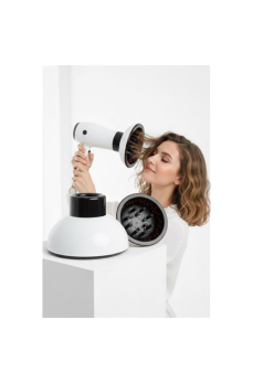 Fön Için Difüzör Vigo Başlık - Saç Kurutma Başlığı Profesyonel BEYAZ