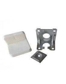 Beyaz Dolap Askı Elemanı L Tipi