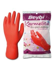 Beybi Karmelita Bulaşık Eldiveni No:8,5