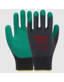 Beybi PL17 Flex Likralı İpten Örme Lateks Eldiven NO:9 Yeşil