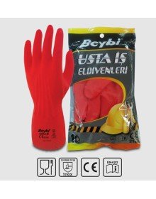 Beybi Usta İş Lateks Eldiven NO:9