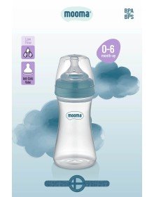 Biberon Anti Kolik Biberon 250 ml Kapaklı Biberon 0 - 6 Ay (Yavaş Akış)