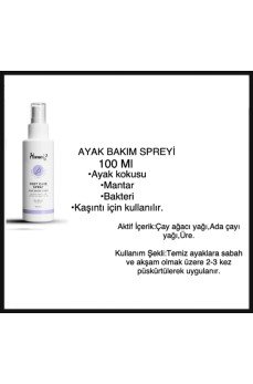 Bitkisel Ayak Koku Giderici Bakım Spreyi Bitkisel Ayak Koku Giderici Bakım Spreyi