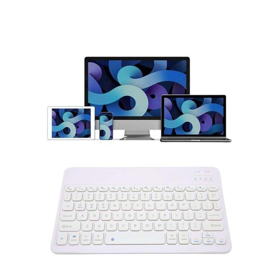 Bluetooh Wıreless Keyboard Siyah Q Klavye İOS Ipad Android Windows Uyumlu Bluetooh Wıreless Keyboard Siyah Q Klavye İOS Ipad Android Windows Uyumlu