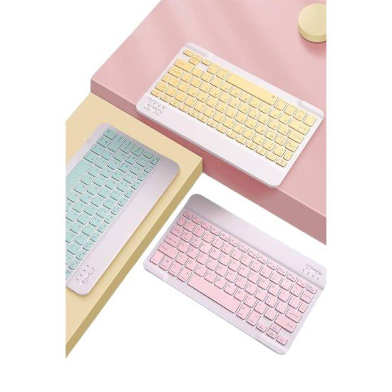 Bluetooh Wıreless Keyboard Siyah Q Klavye İOS Ipad Android Windows Uyumlu Bluetooh Wıreless Keyboard Siyah Q Klavye İOS Ipad Android Windows Uyumlu