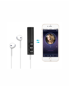 Bluetooth 4.1 Ses Alıcısı | 3.5mm Girişli Hoparlör & Kulaklıklar İçin Kablosuz Dönüştürücü