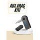 Bluetooth Araç Kiti Aux Çıkışlı  Telefon Müzik Alıcı Tüm Cihazlara Uyumlu