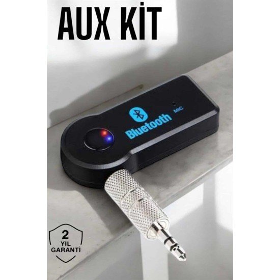 Bluetooth Araç Kiti Bt 350 Aux Çıkışlı Tüm Araçlara Uyumlu
