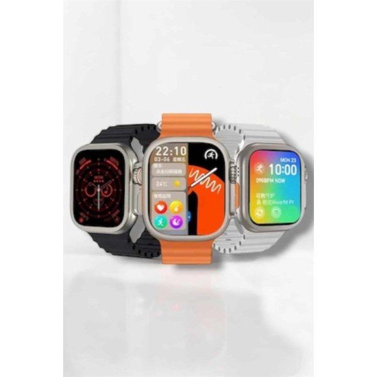 Bluetooth Bağlantılı Nabız, Kan Basıncı, Oksijen Ölçer Akıllı Saat