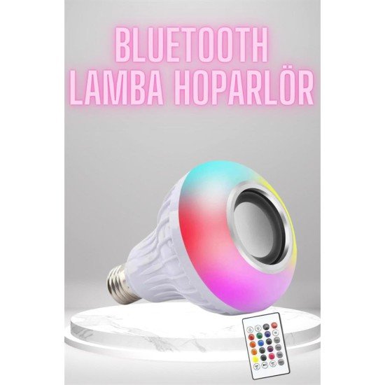 Bluetooth Hoparlör Akıllı Rgb Led Işık Renk Değiştirme Ses Bombası Ampül Görünümlü Bluetooth Hoparlör Akıllı Rgb Led Işık Renk Değiştirme Ses Bombası Ampül Görünümlü