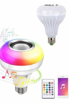 Bluetooth Hoparlör Akıllı Rgb Led Işık Renk Değiştirme Ses Bombası Ampül Görünümlü Bluetooth Hoparlör Akıllı Rgb Led Işık Renk Değiştirme Ses Bombası Ampül Görünümlü