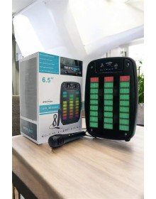 Bluetooth  Hoparlör Mikrofonlu Speaker Taşınabilir Şarjlı