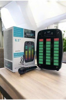 Bluetooth  Hoparlör Mikrofonlu Speaker Taşınabilir Şarjlı