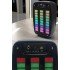 Bluetooth Hoparlör RGB Işıklı USB SD Kart Girişli Taşınabilir