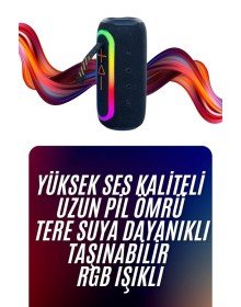 Bluetooth Hoparlör Uzun Pil Ömrü Taşınabilir Yüksek Ses Kaliteli