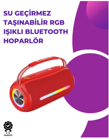 Bluetooth Kablosuz Hoparlör – Taşınabilir, Güçlü Ses