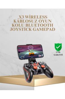 Bluetooth Kablosuz Oyun Kolu – Android iPhone PC Uyumlu