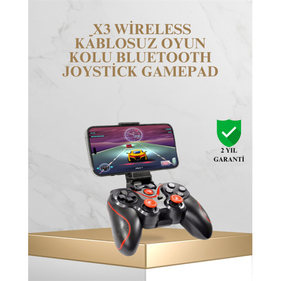 Bluetooth Kablosuz Oyun Kolu – Android iPhone PC Uyumlu Bluetooth Kablosuz Oyun Kolu – Android iPhone PC Uyumlu