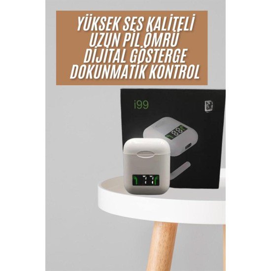 Bluetooth Kulaklık Dokunmatik Kontrol Uzun Pil Ömrü Dijital Göstergeli Bluetooth Kulaklık Dokunmatik Kontrol Uzun Pil Ömrü Dijital Göstergeli