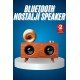 Bluetooth Nostalji Speaker Radyo Gramofon Ahşap Renk Vintage Bluetooth Nostalji Speaker Radyo Gramofon Ahşap Renk Vintage