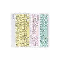 Bluetooth Şarj Edilebilir Mini Q Klavye Kablosuz Taşınabilir