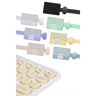 Bluetooth Touchpad Klavye 10.9 inch Kablosuz Wifi Q Klavye Slim