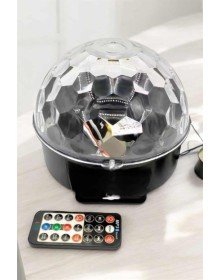 Bluetooth ve Uzaktan Kumandalı Çok Renkli Masaüstü Disko Topu