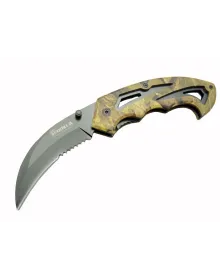 Böker 2-6 Karambit Outdoor Çakı 19 cm - Plastik Kamuflaj Saplı