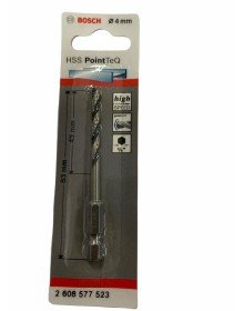Bosch Point TeQ Altıgen Şaftlı Hss Matkap Ucu 4 mm