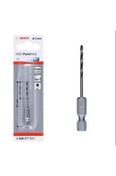 Bosch Pointteq Altıgen Şaftlı Hss Matkap Ucu 2 mm