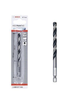 Bosch Pointteq Altıgen Şaftlı Hss Matkap Ucu 7 mm