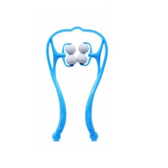 Boyun Bacak Ayak Bel Masaj Aleti Çok Fonksiyonlu Manuel 4 Tekerlekli - Mavi Boyun Bacak Ayak Bel Masaj Aleti Çok Fonksiyonlu Manuel 4 Tekerlekli - Mavi