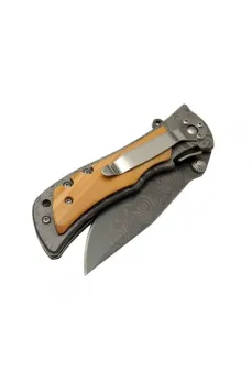 Browning 2-32 Damascus Çakı 20 cm Manuel, Kemerlikli