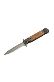 Browning HC02 Damalı Çakı 22 cm Manuel, Kemerlikli
