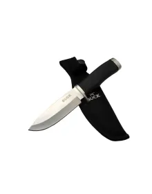 Buck 7-7 Siyah Av / Outdoor Bıçak 22cm - Siyah Sap, Kılıflı