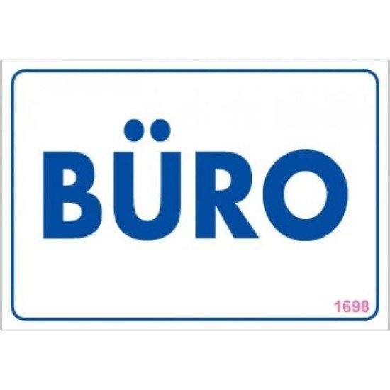 Büro Uyarı Levhası 17,5x25 KOD:1698 Büro Uyarı Levhası 17,5x25 KOD:1698